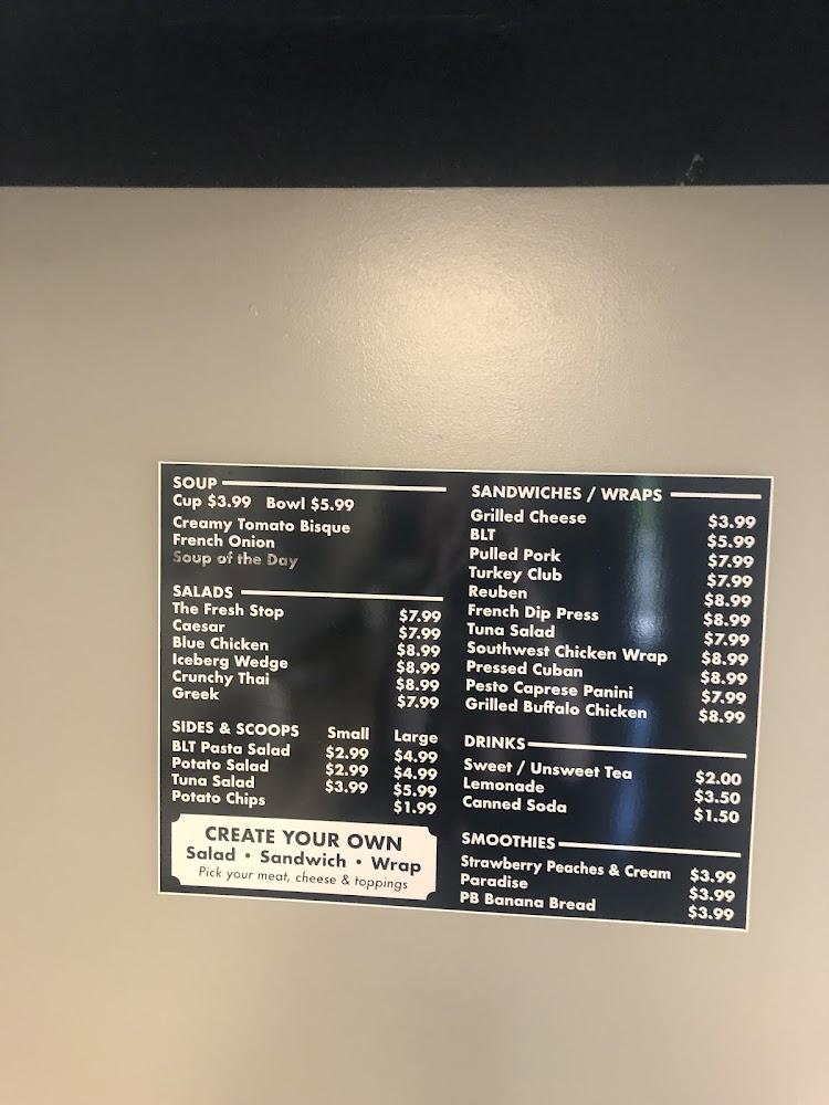 The Fresh Stop Menu image 3